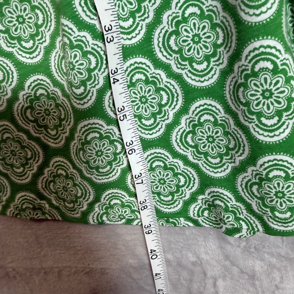 Lot of 2 Boden Naomi Dresses Size 4L Long Green Blue Geometric Abstract Pockets - Picture 10 of 16